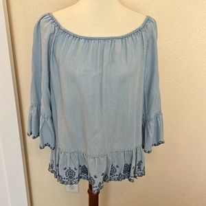 Democracy Boho top